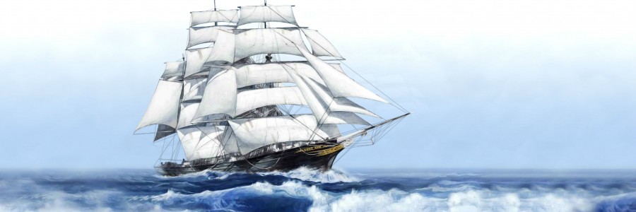 Sailing the new ship around the world